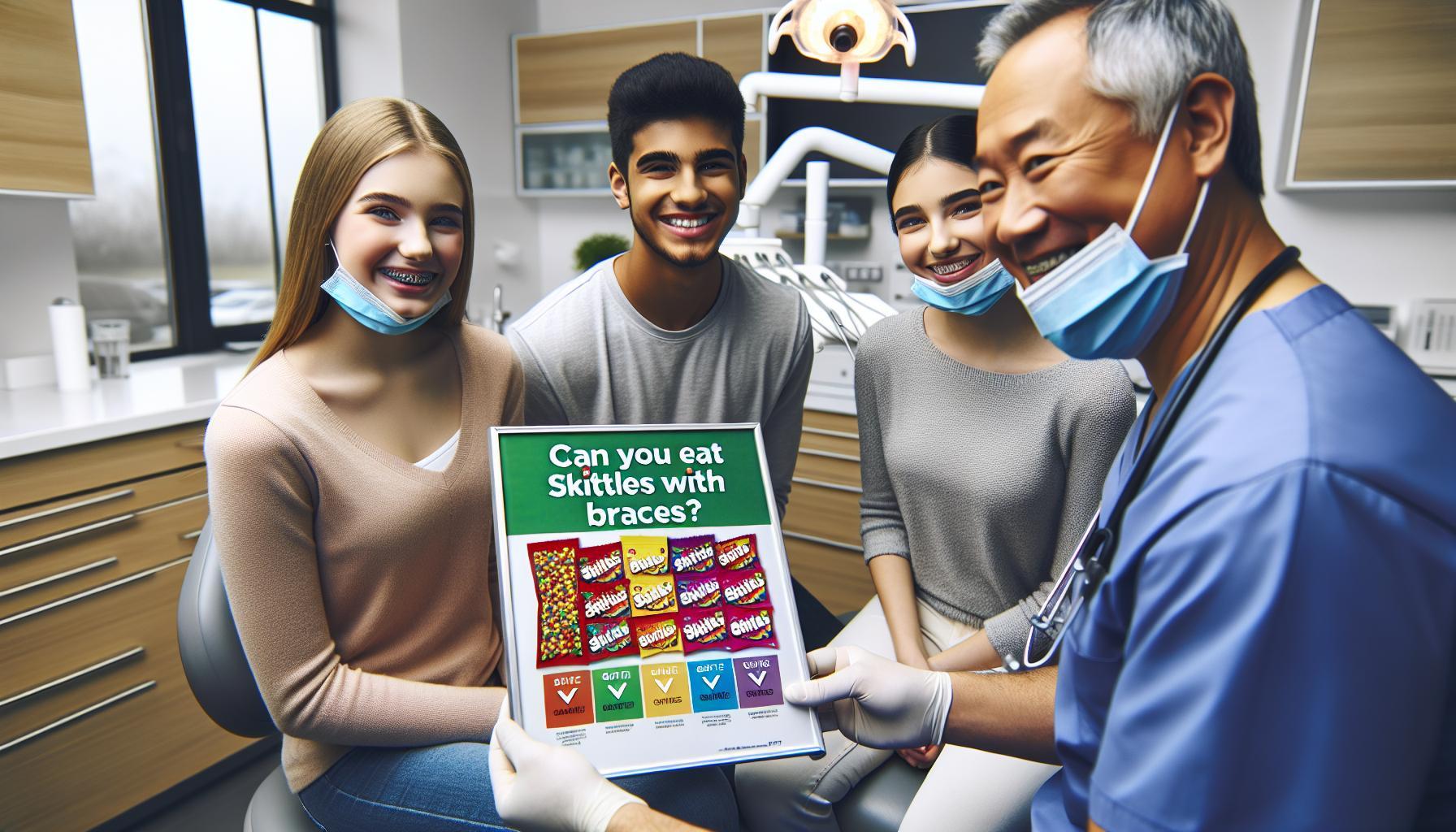 Can You Eat Skittles with Braces? Candy Safety Guide