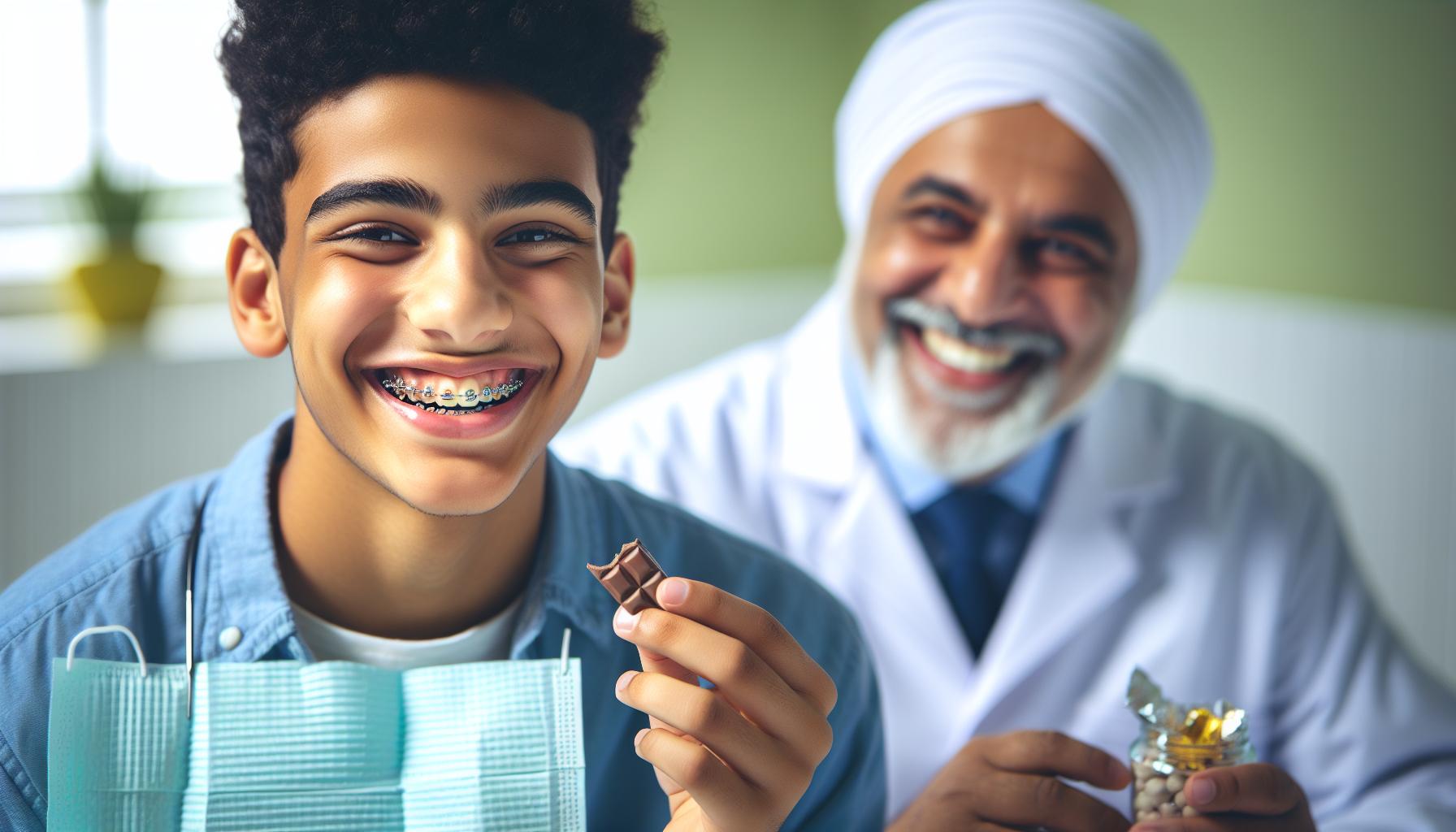 Can You Safely Enjoy Chocolate with Braces?