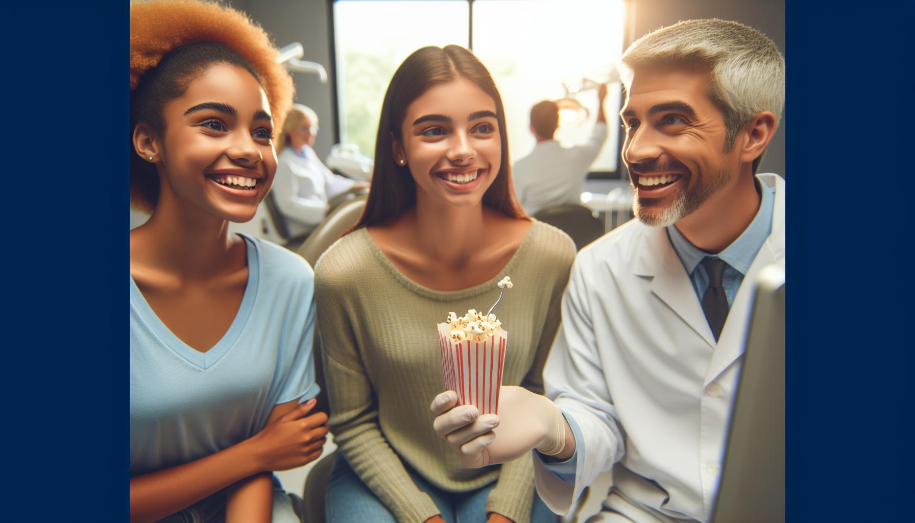 The Dental Impact of Popcorn on Braces