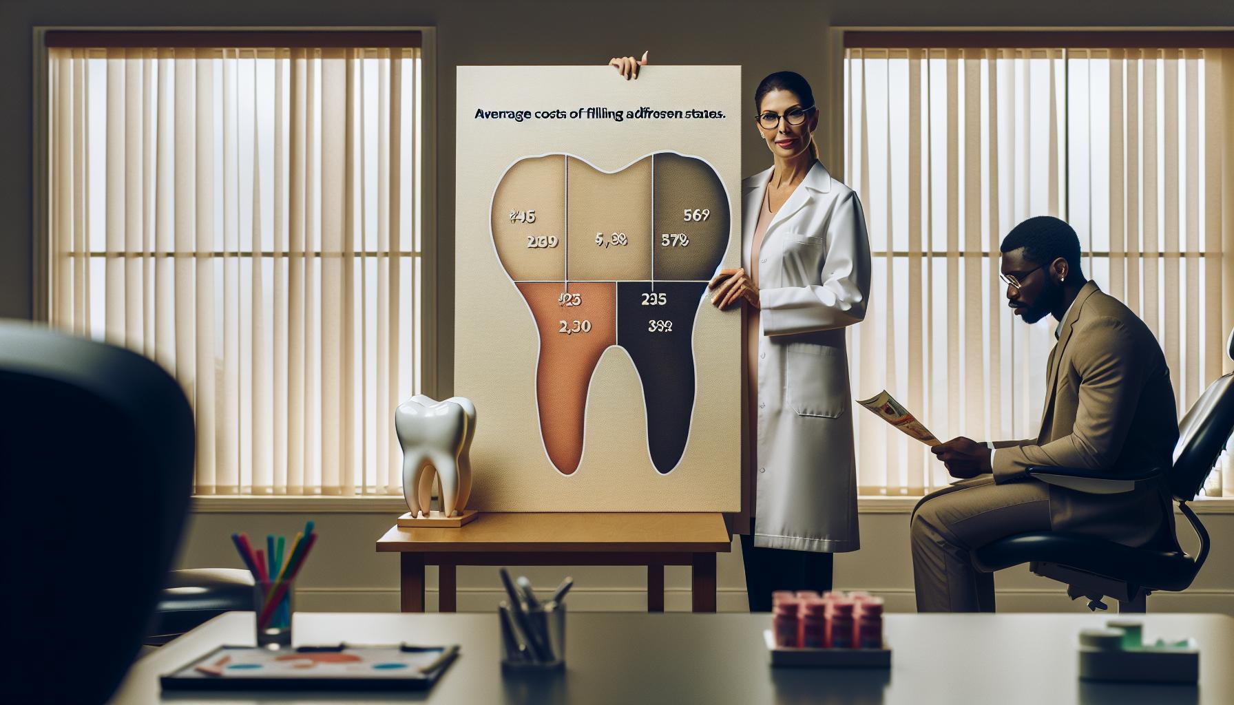 Average Costs of Fillings Across Different States